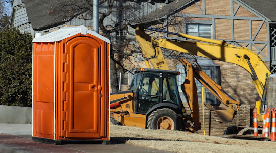 standard porta potty