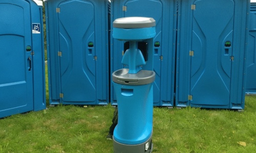 hand wash station in Beaverton
